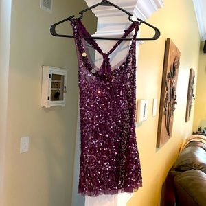 Sequin Tank Top